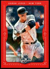 Aaron Judge [Framed Red] Baseball Cards 2017 Panini Diamond Kings Prices