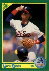 steve lyons Baseball Cards 1990 Score Prices