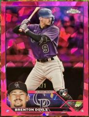 Brenton Doyle [Padparadscha] #USCS314 Baseball Cards 2023 Topps Chrome Update Sapphire Prices