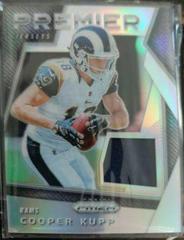 Cooper Kupp [Pink] #20 Football Cards 2017 Panini Prizm Premier Jersey Prices