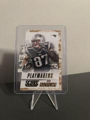 Rob Gronkowski [Die Cut Playmakers Desert Camo Gold] #1 Football Cards 2015 Panini Score Prices