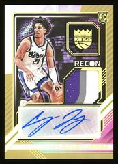Colby Jones [Gold] #24 Basketball Cards 2023 Panini Recon Rookie Jersey Autograph Prices