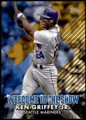 Ken Griffey Jr. [5x7 Gold] Baseball Cards 2022 Topps Welcome to the Show Prices