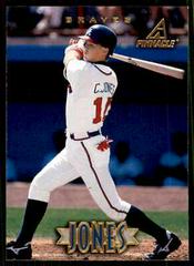 Chipper Jones #123 Baseball Cards 1997 Pinnacle Prices