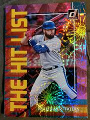 Isiah Kiner Falefa [Pink Fireworks] #THL-9 Baseball Cards 2022 Panini Donruss The Hit List Prices