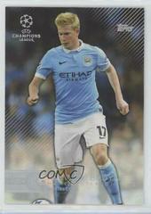 Kevin De Bruyne Soccer Cards 2015 Topps UEFA Champions League Showcase Prices