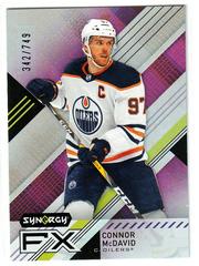Connor McDavid Hockey Cards 2021 Upper Deck Synergy FX Prices