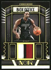 Chris Bosh [Prime] #BOM-CBS Basketball Cards 2022 Panini Noir Box Office Memorabilia Prices