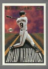 Matt Williams Baseball Cards 1996 Topps Road Warriors Prices