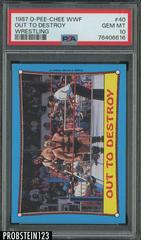 Out to Destroy #40 Wrestling Cards 1987 O Pee Chee WWF Prices