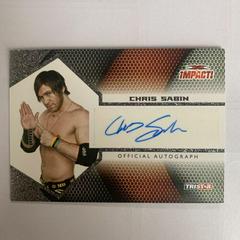 Chris Sabin Wrestling Cards 2009 TriStar TNA Impact Autograph Prices