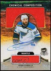 Ryan O'Reilly Hockey Cards 2020 Upper Deck The Cup Chemical Composition Mantle Autographs Prices
