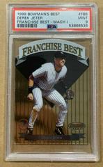 Derek Jeter [Mach I] #FB6 Baseball Cards 1999 Bowman's Best Franchise Prices