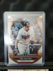 Joe Mauer [Orange] #3 Baseball Cards 2023 Topps Tribute Prices