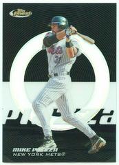 Mike Piazza [Black Refractor] Baseball Cards 2005 Finest Prices