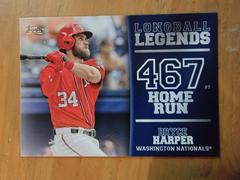 Bryce Harper #LL-48 Baseball Cards 2018 Topps Longball Legends Prices