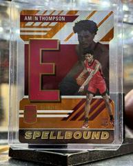 Amen Thompson [Orange Die-Cut] #18 Basketball Cards 2023 Donruss Elite Spellbound Prices