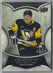 Sidney Crosby #V-SC Hockey Cards 2023 Upper Deck Black Diamond Exquisite Collection Prices