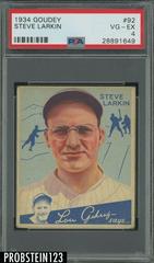 Steve Larkin #92 Baseball Cards 1934 Goudey Prices