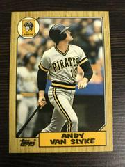 Andy Van Slyke #124T Baseball Cards 1987 Topps Traded Tiffany Prices