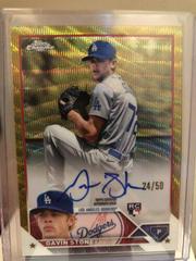 Gavin Stone [Gold Wave] #RA-GS Baseball Cards 2023 Topps Chrome Update Rookie Autographs Prices