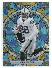 Josh Jacobs #SG-12 Football Cards 2023 Panini Mosaic Stained Glass Prices