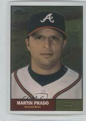Martin Prado #C109 Baseball Cards 2010 Topps Heritage Chrome Prices