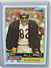 Alan Page #160 Football Cards 1981 Topps Prices