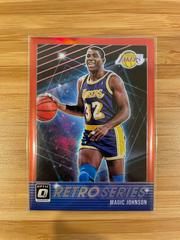 Magic Johnson [Red] Basketball Cards 2018 Panini Donruss Optic Retro Series Prices