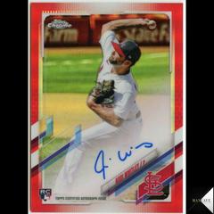 Kodi Whitley [Red Refractor] #RA-KW Baseball Cards 2021 Topps Chrome Rookie Autographs Prices
