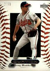 Greg Maddux #9 Baseball Cards 2000 Upper Deck Ovation Prices