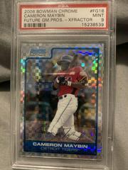Cameron Maybin [Xfractor] #FG16 Baseball Cards 2006 Bowman Chrome Future Game Prospects Prices