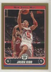 Jason Kidd #99 Basketball Cards 2006 Topps Prices