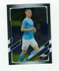 Phil Foden #34 Soccer Cards 2020 Topps Chrome UEFA Champions League Prices