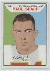 Paul Seale #13 Football Cards 1965 Topps CFL Prices