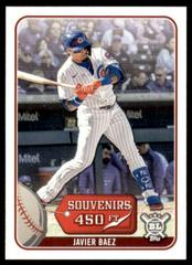 Javier Baez #SO-7 Baseball Cards 2021 Topps Big League Souvenirs Prices