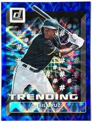 Oneil Cruz [Blue] Baseball Cards 2022 Panini Donruss Trending Prices