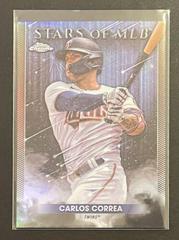 Carlos Correa [Black] #SMLB-70 Baseball Cards 2022 Topps Update Stars of MLB Prices