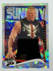 Brock Lesnar [Atomic] Wrestling Cards 2014 Topps Chrome WWE Prices