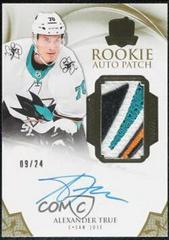 Alexander True [Gold Autograph Patch] #146 Hockey Cards 2020 Upper Deck The Cup Prices