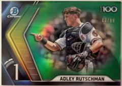 Adley Rutschman [Green] #BTP-1 Baseball Cards 2022 Bowman Scouts' Top 100 Prices