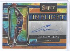 Gerald Wilkins [Tie Dye Prizm] #IF-GWL Basketball Cards 2021 Panini Select In Flight Signatures Prices