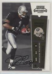 Jerry Porter [Autograph] Football Cards 2000 Playoff Contenders Prices