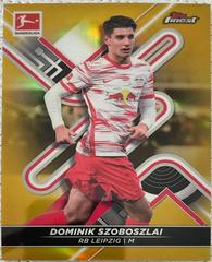 Dominik Szoboszlai [Refractor] Soccer Cards 2021 Topps Finest Bundesliga Prices