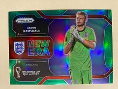 Aaron Ramsdale [Green] Soccer Cards 2022 Panini Prizm World Cup New Era Prices