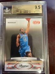 James Harden [Bonus Shots Orange] #153 Basketball Cards 2009 Panini Prestige Prices