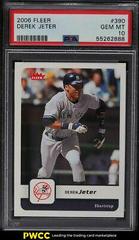 Derek Jeter #390 Baseball Cards 2006 Fleer Prices