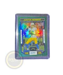 Justin Herbert [End Zone] #136 Football Cards 2022 Panini Score Prices