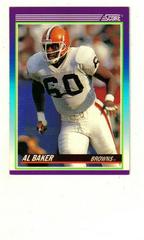 Al Baker #479 Football Cards 1990 Panini Score Prices