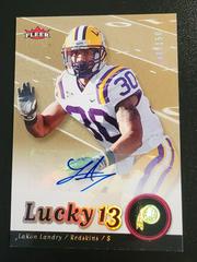 LaRon Landry [Autograph] #212 Football Cards 2007 Ultra Prices